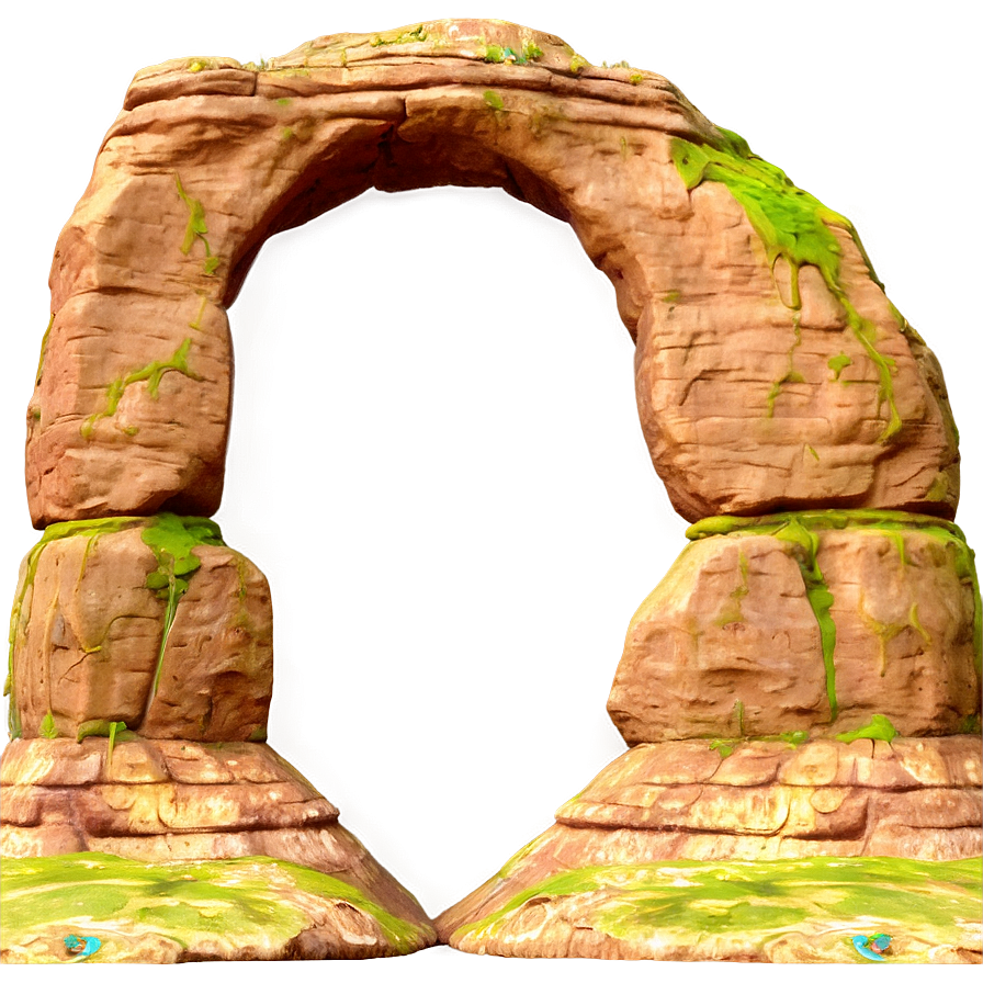 Natural Rock Arch Tunnel Png Aeh35 PNG