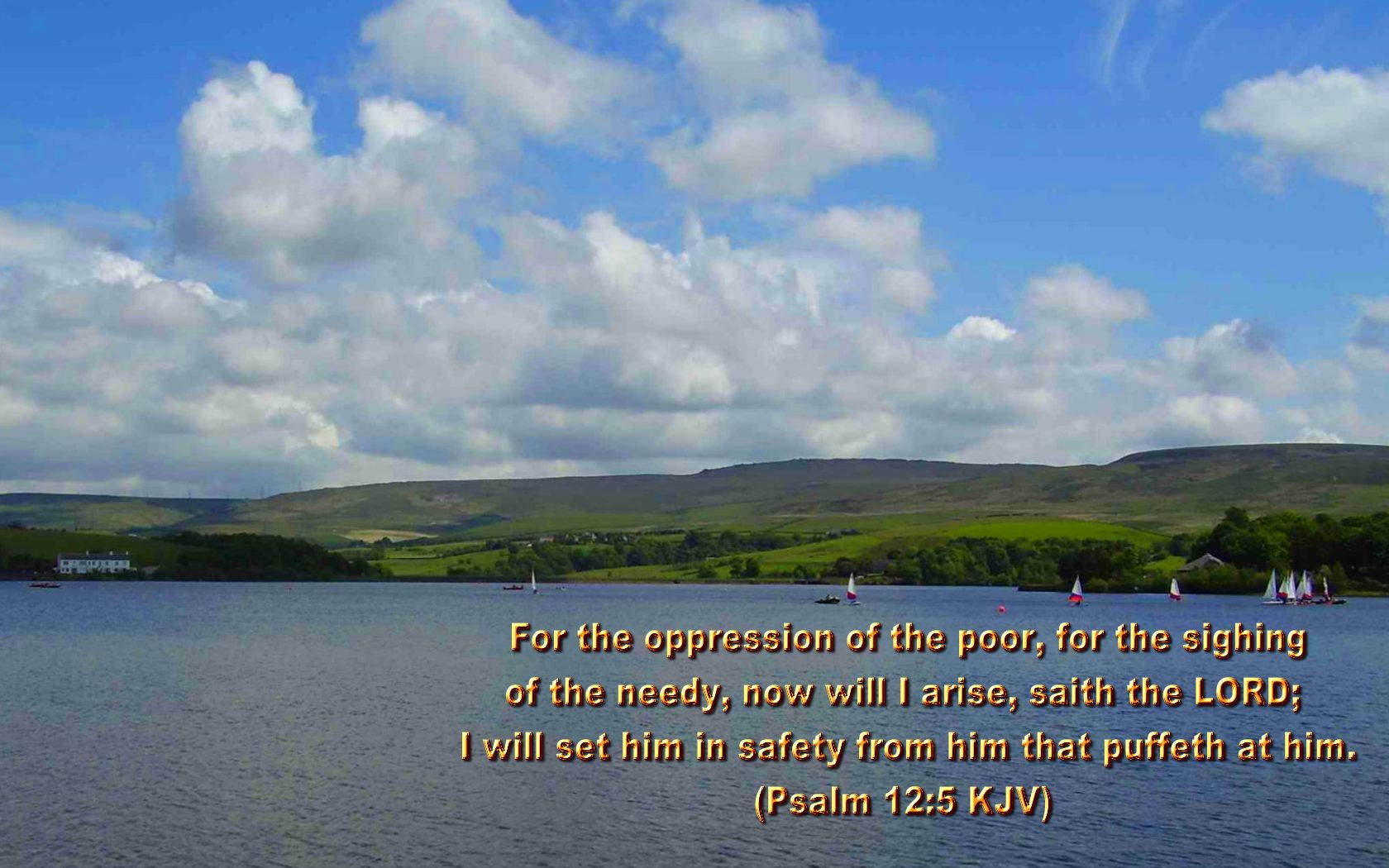 Nature Christian Bible Verse Psalm
