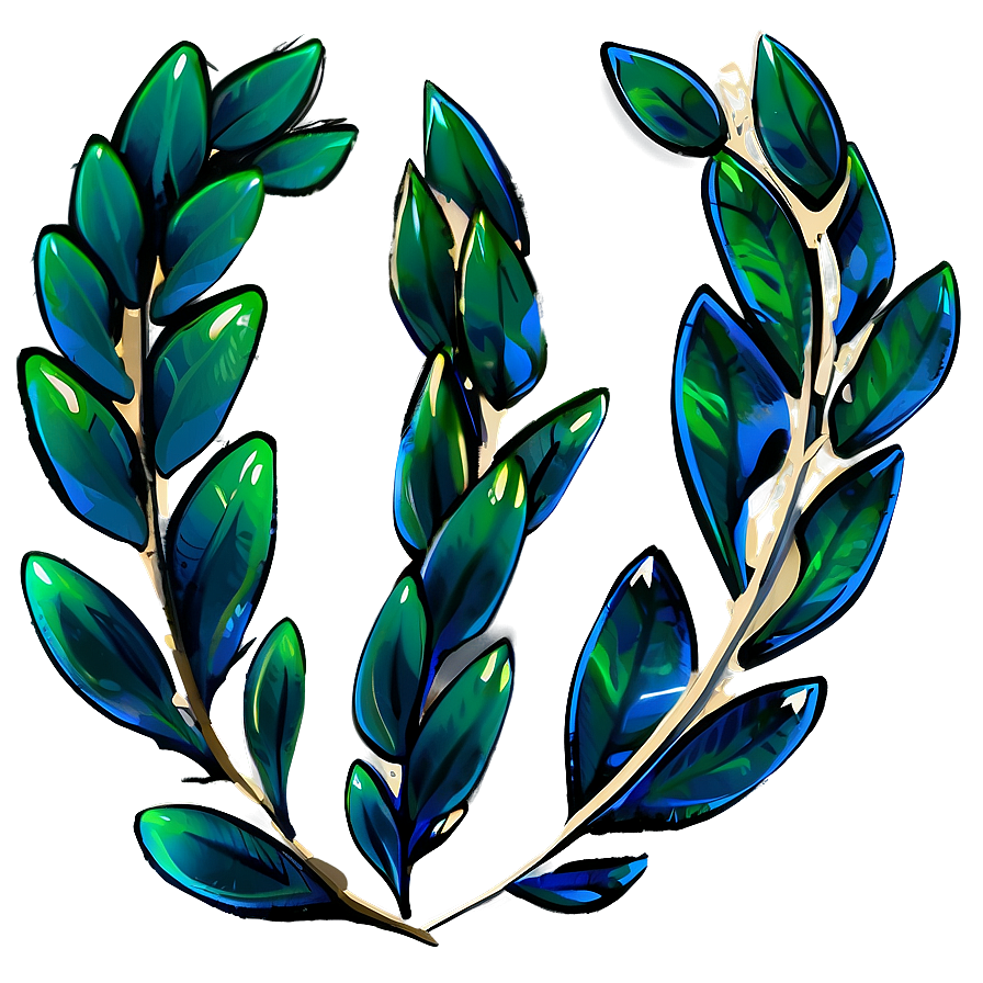 Nature Inspired Laurel Png Kep PNG