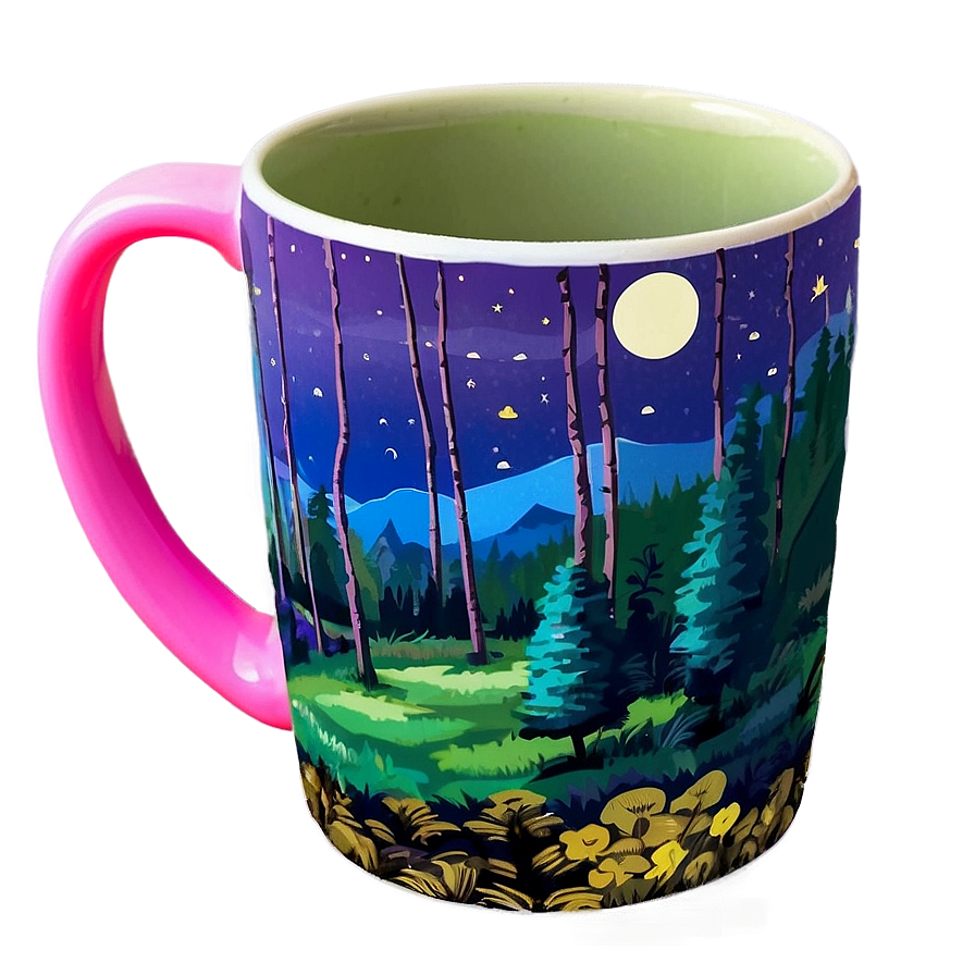 Nature Landscape Mug Png Nhl71 PNG