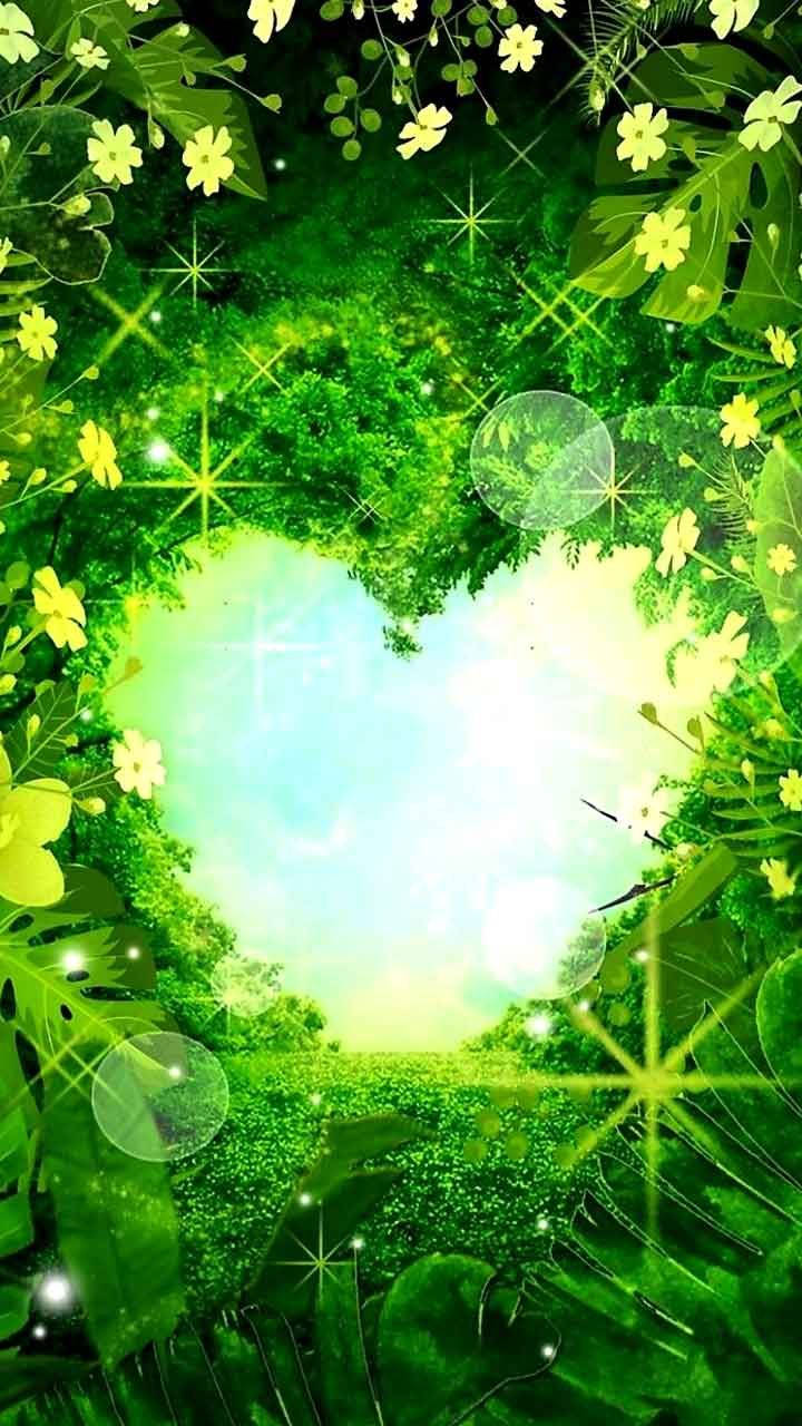 Nature Love Heart-shaped Greenery