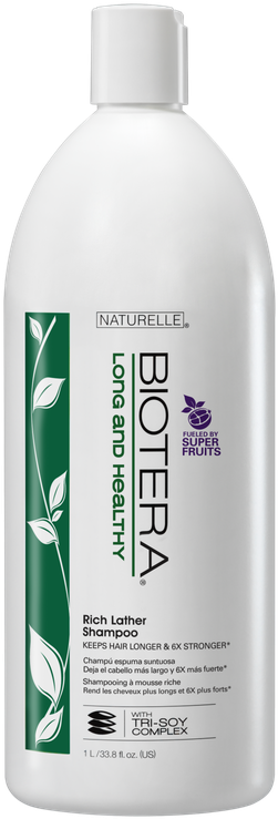 Naturelle Biotera Long Healthy Shampoo Bottle PNG