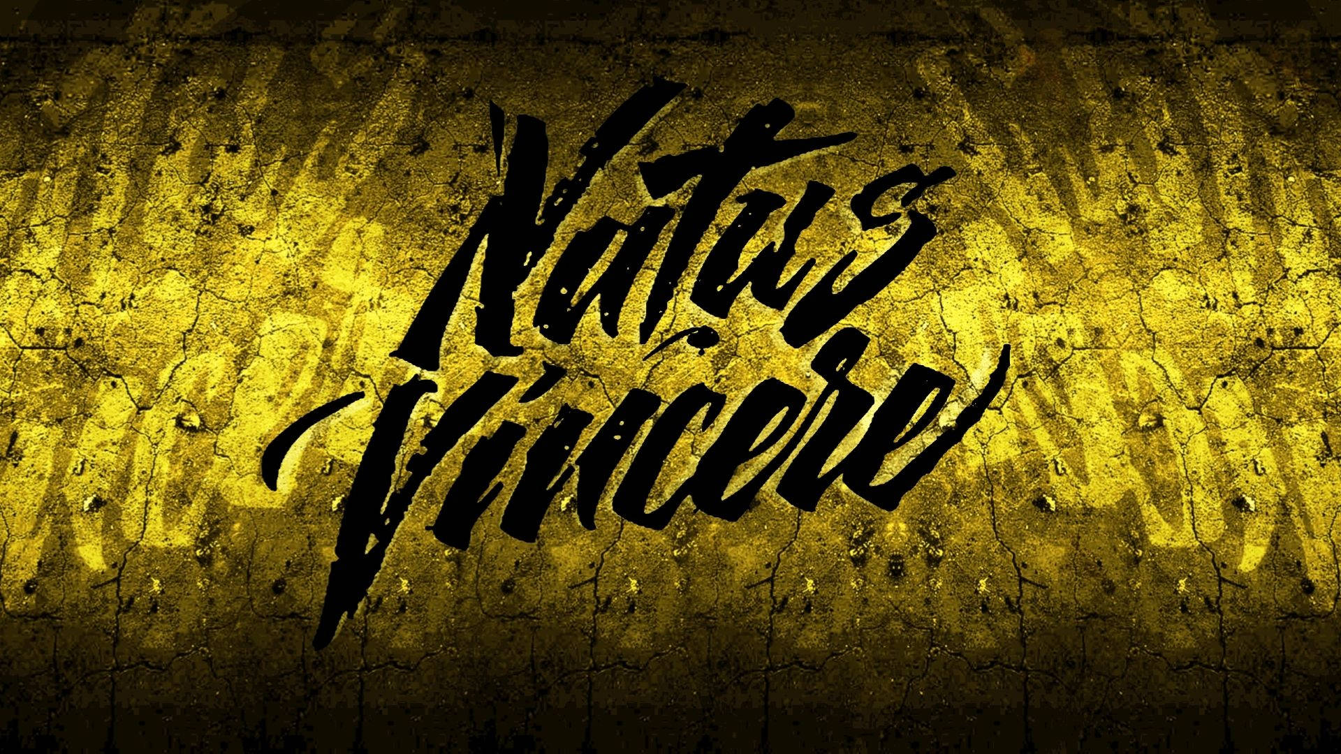Natus Vincere In Calligraphy