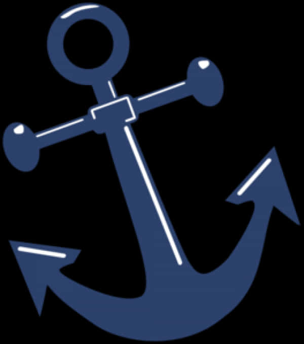 Nautical Anchor Graphic PNG