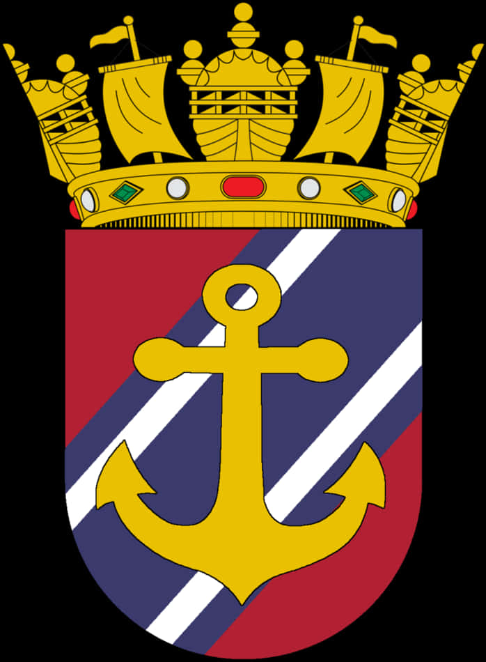 Nautical Heraldry Crest PNG