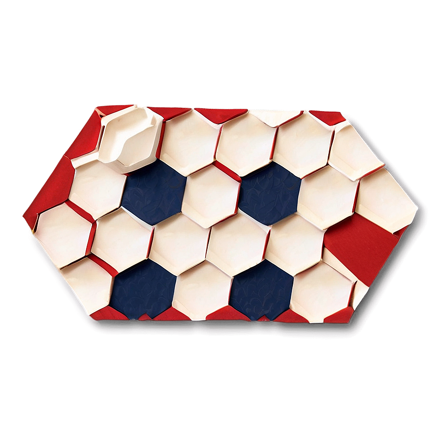 Nautical Hexagon Pattern Png Tdv67 PNG