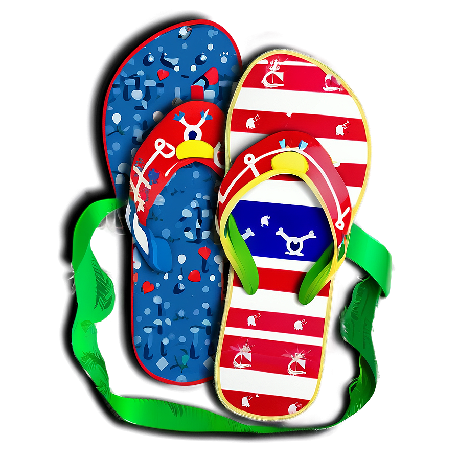 Nautical Theme Flip Flop Png Ruk PNG