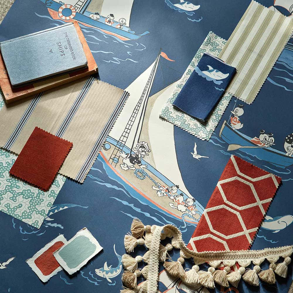 Contoh Desain Interior Bertema Nautical Wallpaper