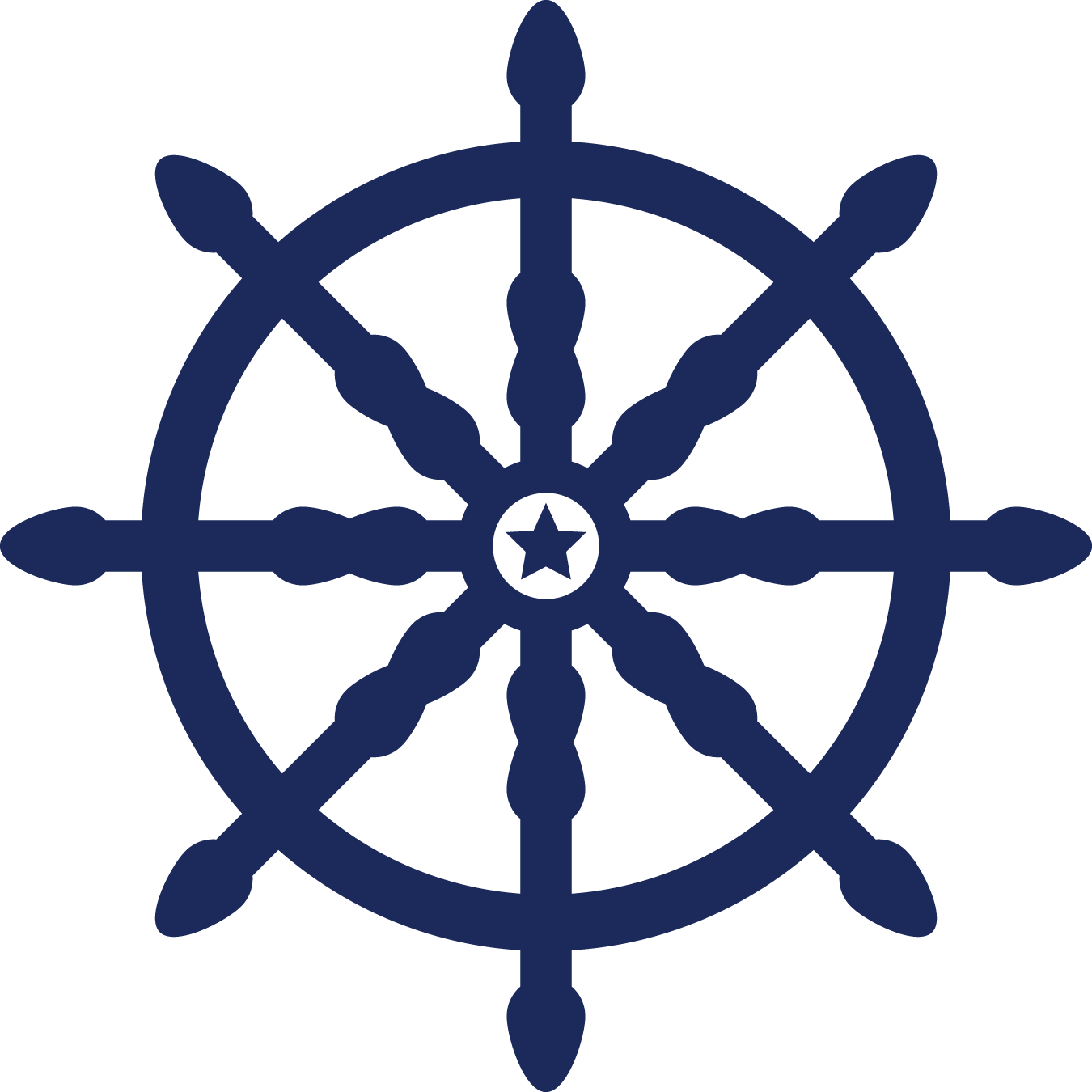 Nautical Wheel Icon PNG