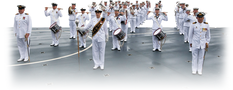 Naval Officers Parade Formation PNG