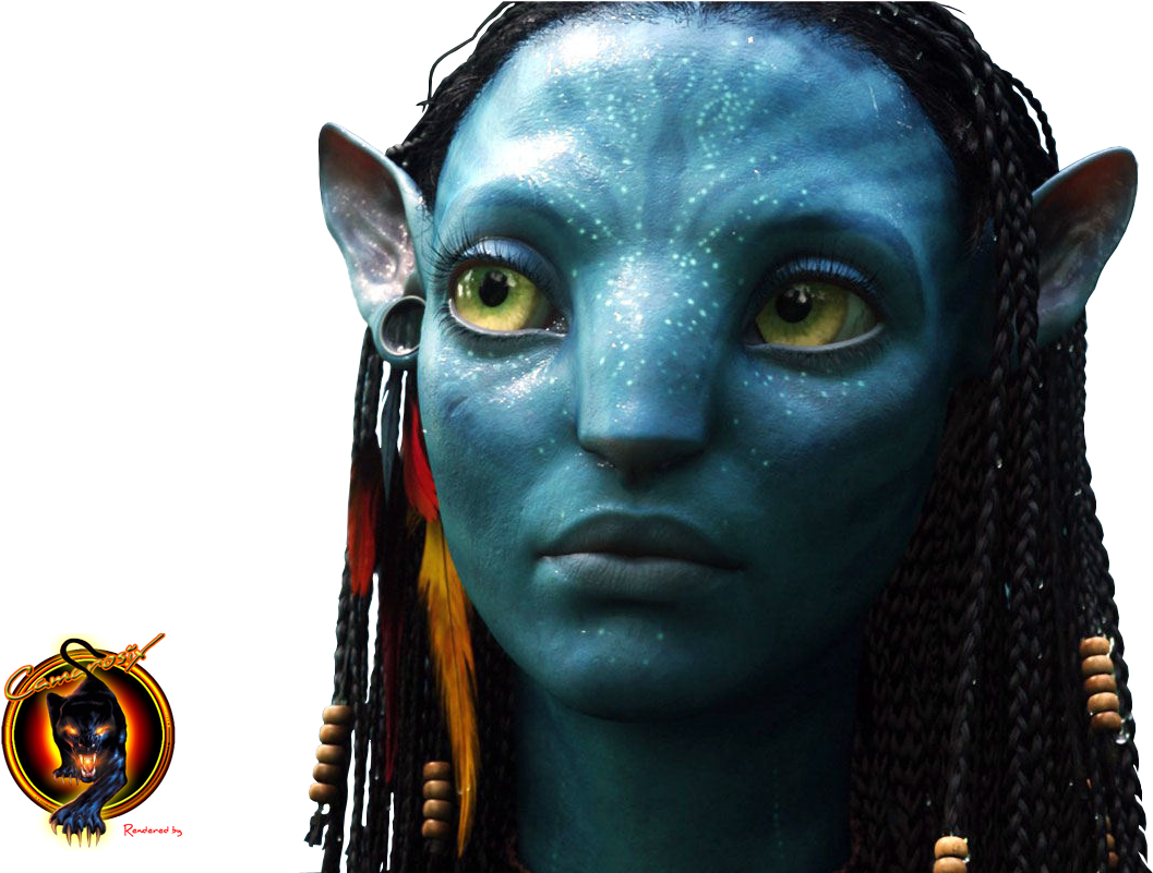 Download Na'vi Portrait Avatar Movie | Wallpapers.com