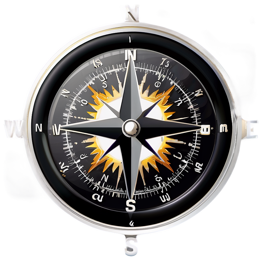 Download Navigation Compass Rose Icon Png 99 | Wallpapers.com