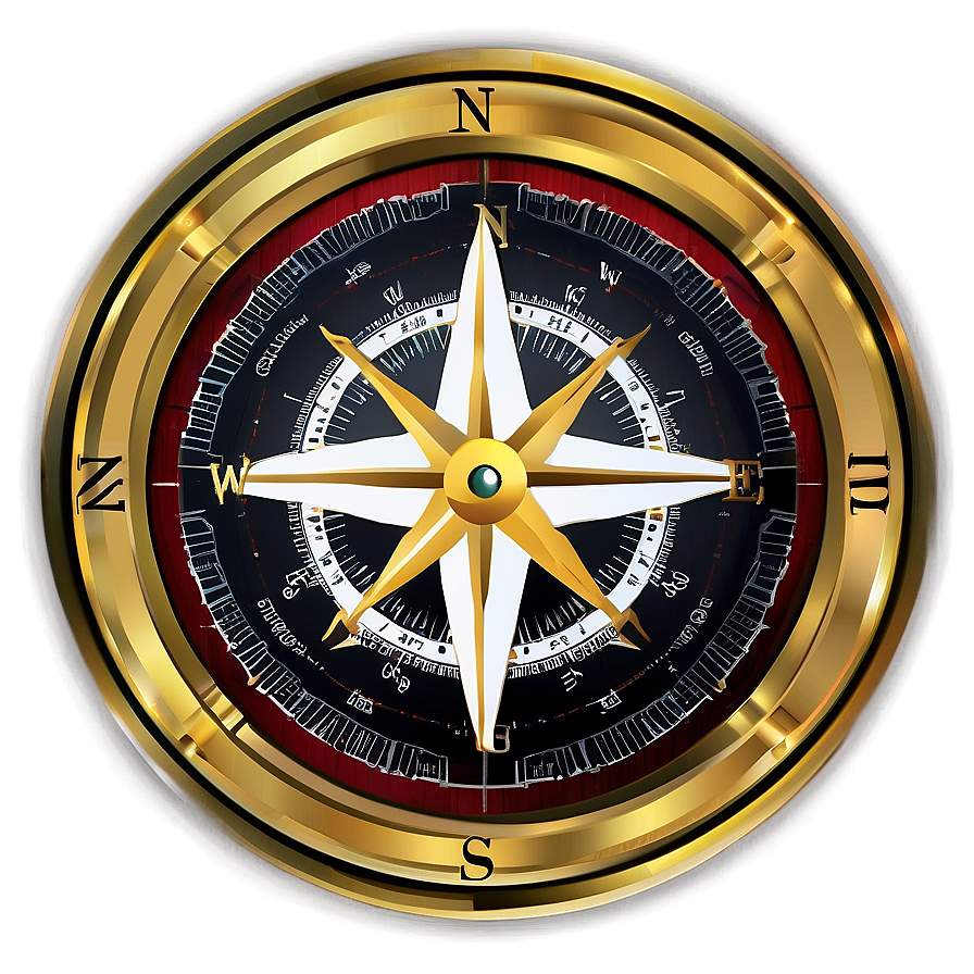 Download Navigation Compass Rose Icon Png Pjm45 | Wallpapers.com