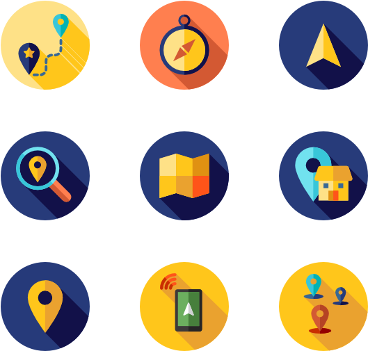 Navigation_ Icons_ Set PNG