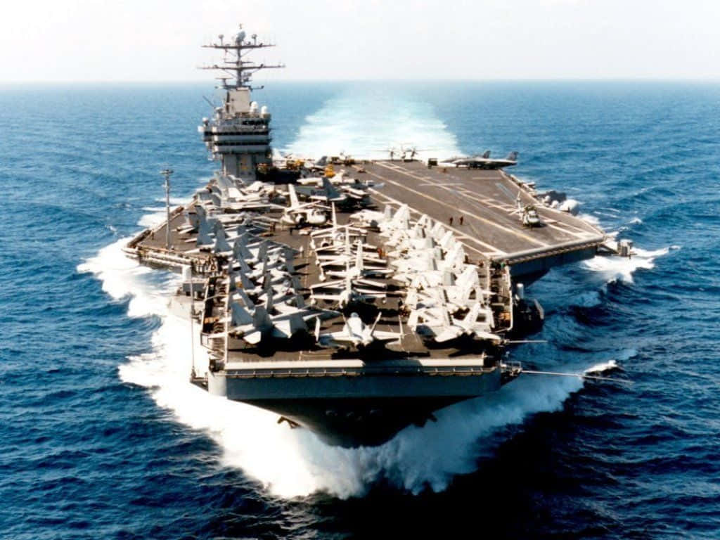 A Stunning Display of Naval Power at Sea