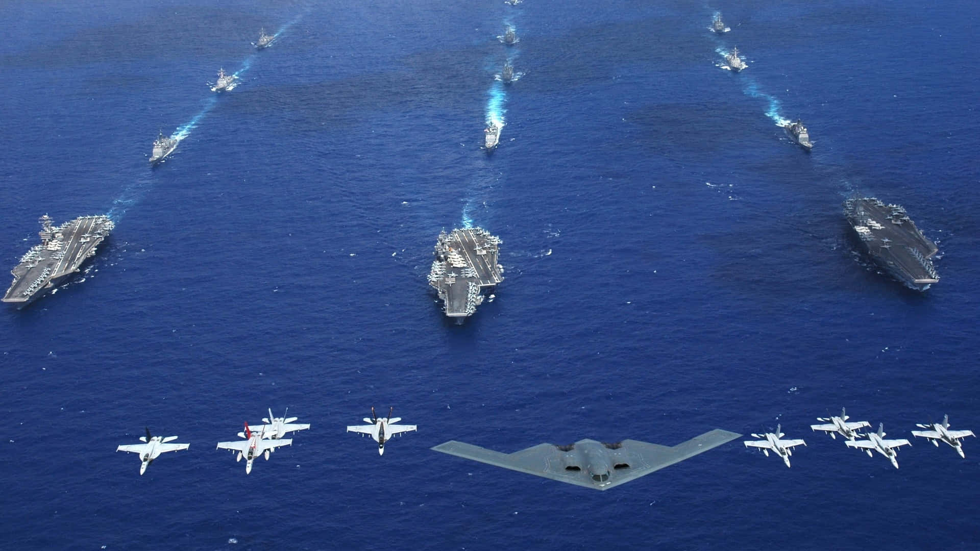 Celebrandoa Força E Protegendo O Poder Da Marinha Dos Estados Unidos