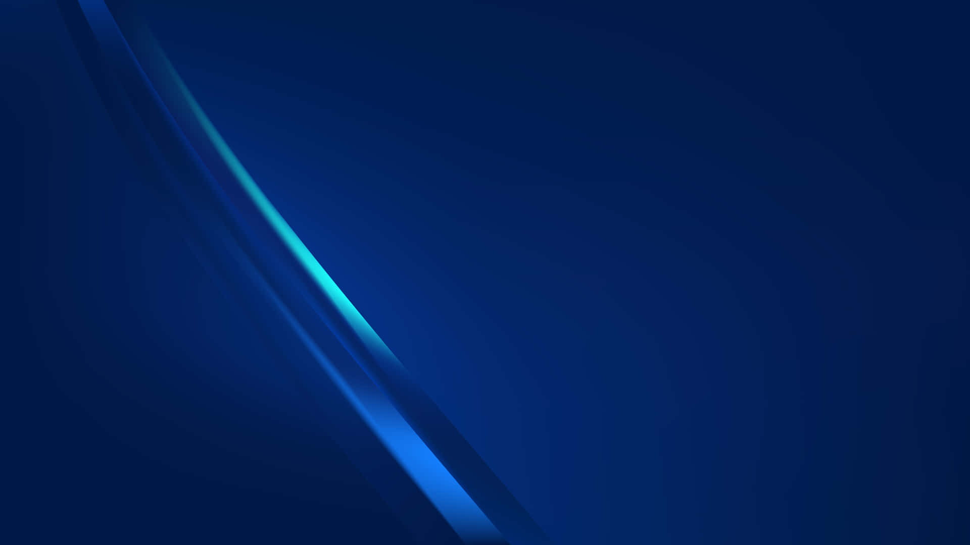 Navy Blue Background With Luminous Flare
