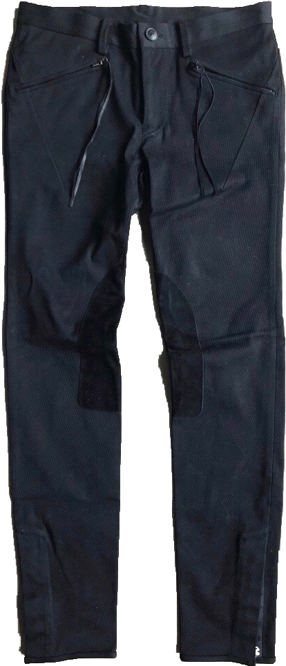 Navy Blue Casual Pants PNG