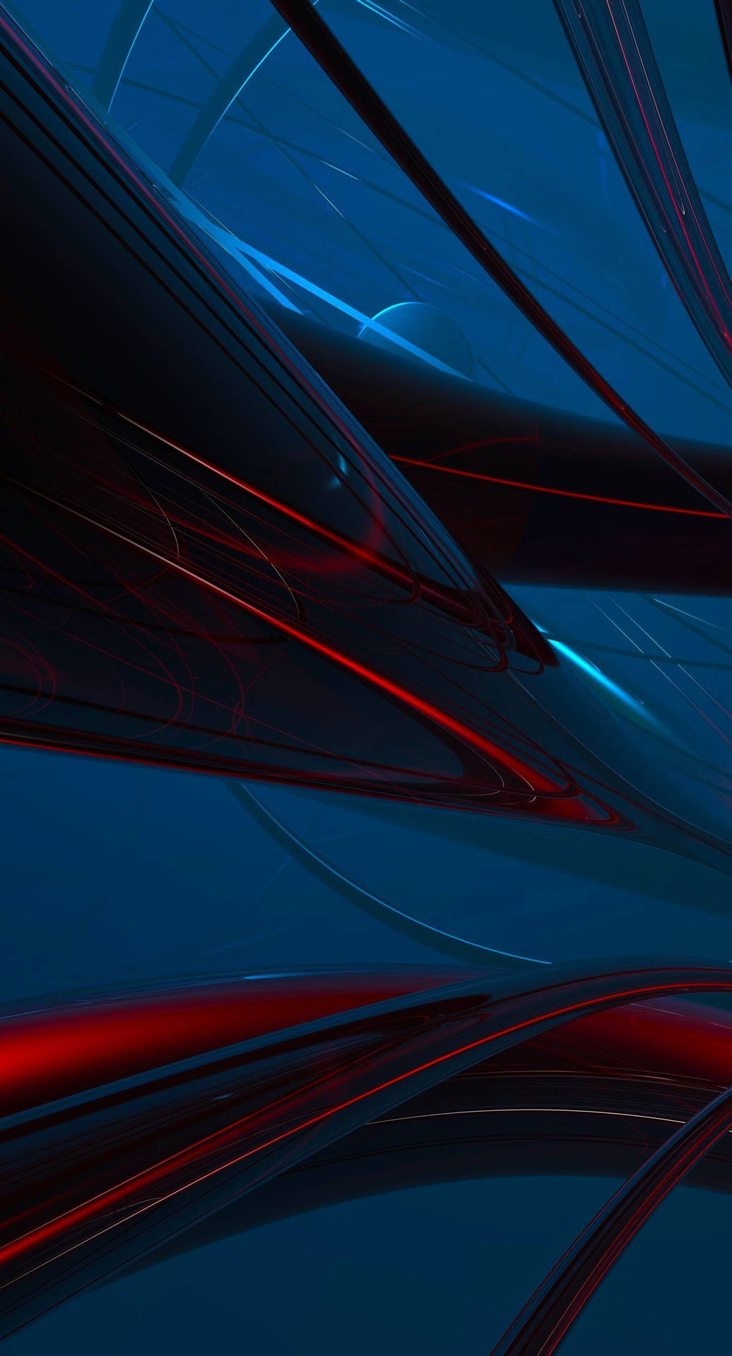 A Blue And Red Abstract Background Wallpaper