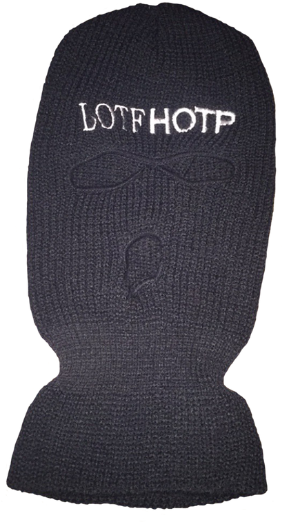 Navy Blue Knitted Balaclava PNG