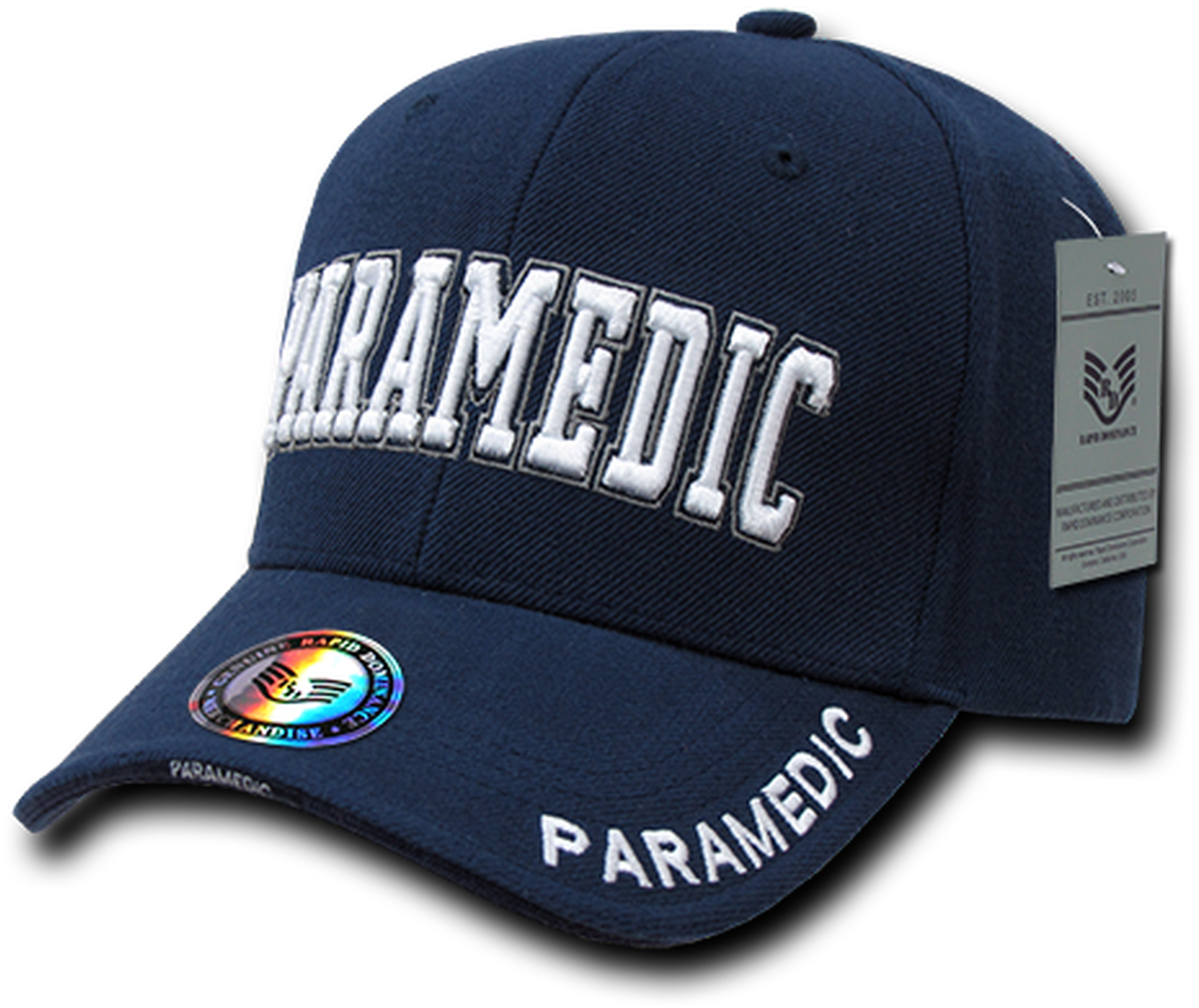 Navy Blue Paramedic Cap PNG