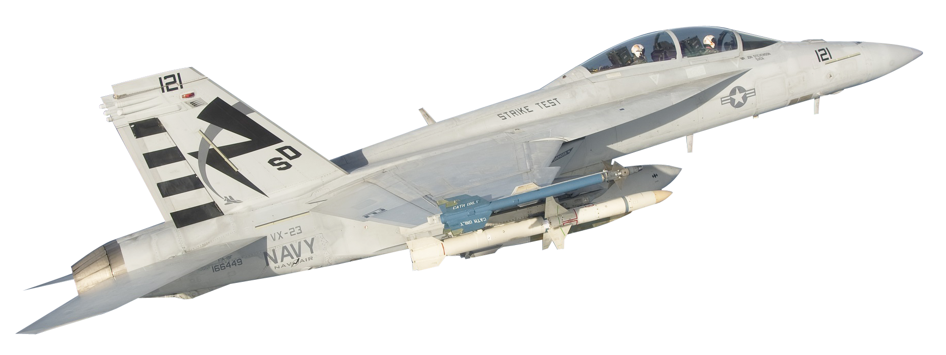 Navy_ Fighter_ Jet_ In_ Flight PNG