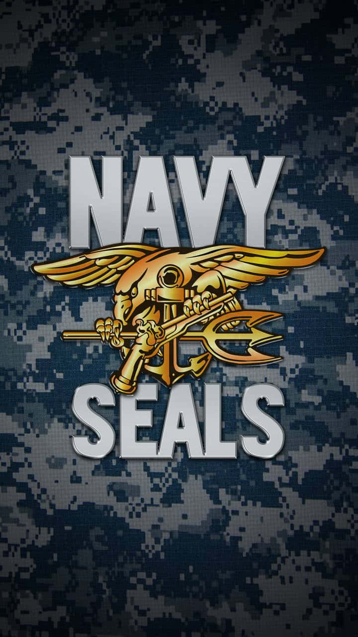navy seal trident background
