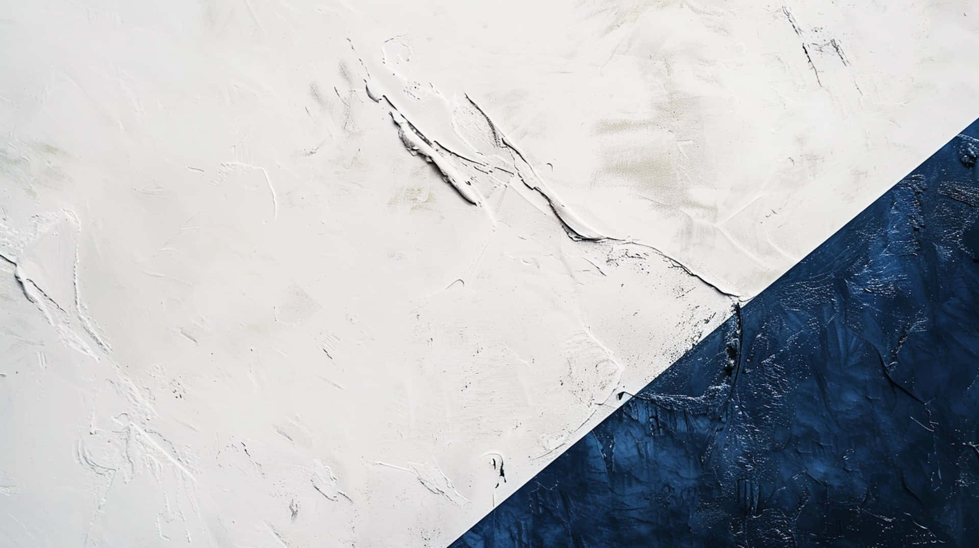 Navy White Abstract Art Wallpaper