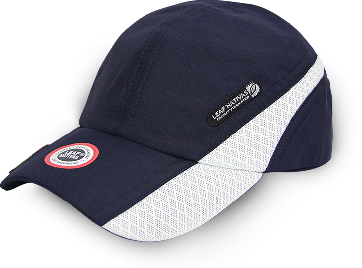 Navy White Sport Cap PNG