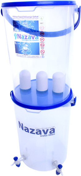 Nazava Water Filter Bucket Product PNG