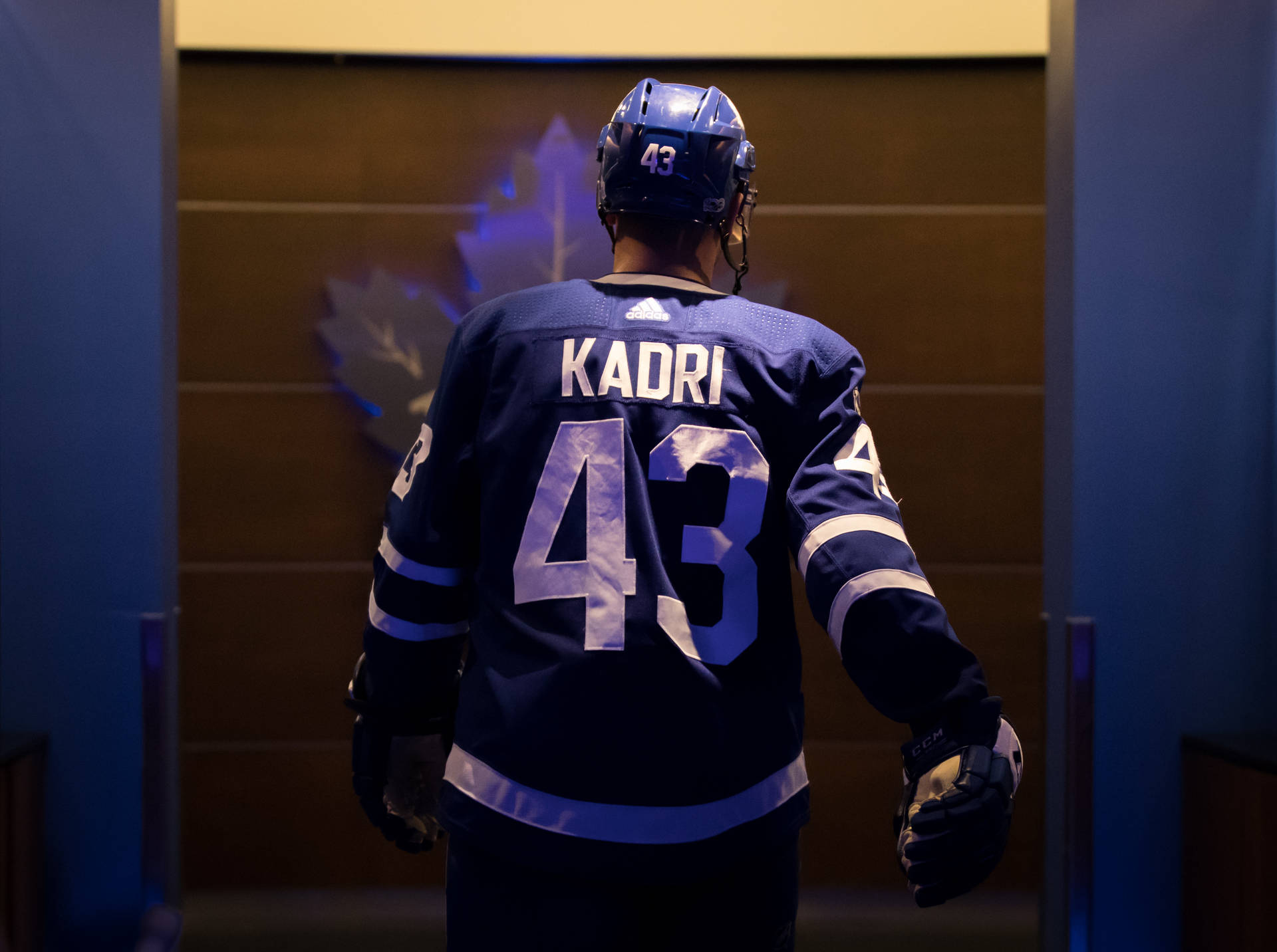 Nazem Kadri Number 43 Toronto Maple Leafs Background