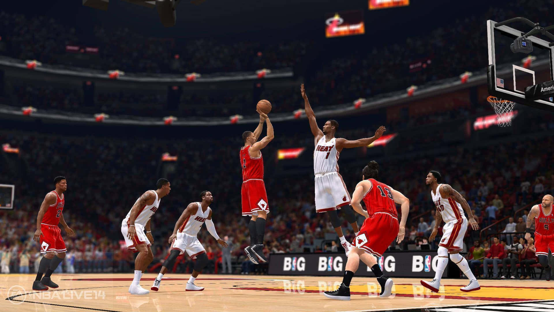NBA 2K-spilsbaggrund: Wallpaper