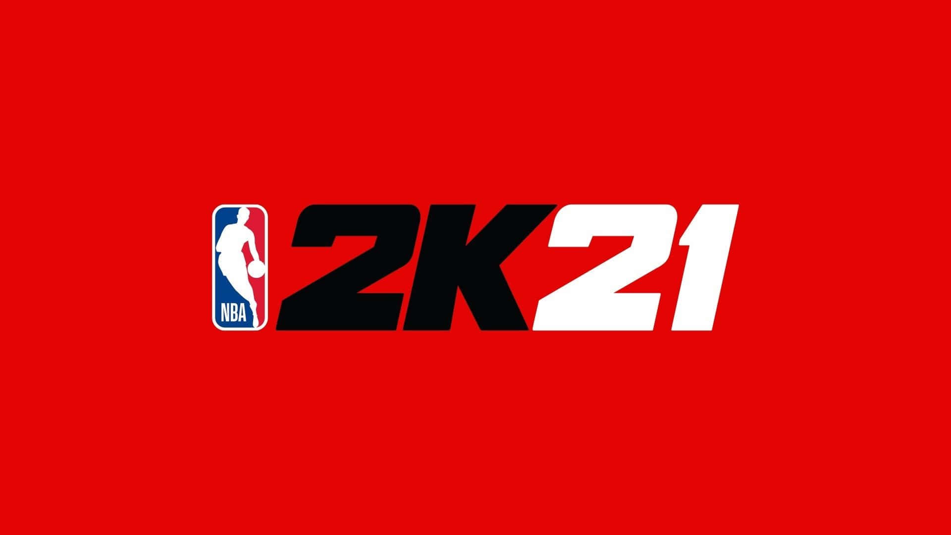 NBA 2k21 Logo-Tapet: Få det ikoniske NBA 2k21-logo som dit tapet. Wallpaper