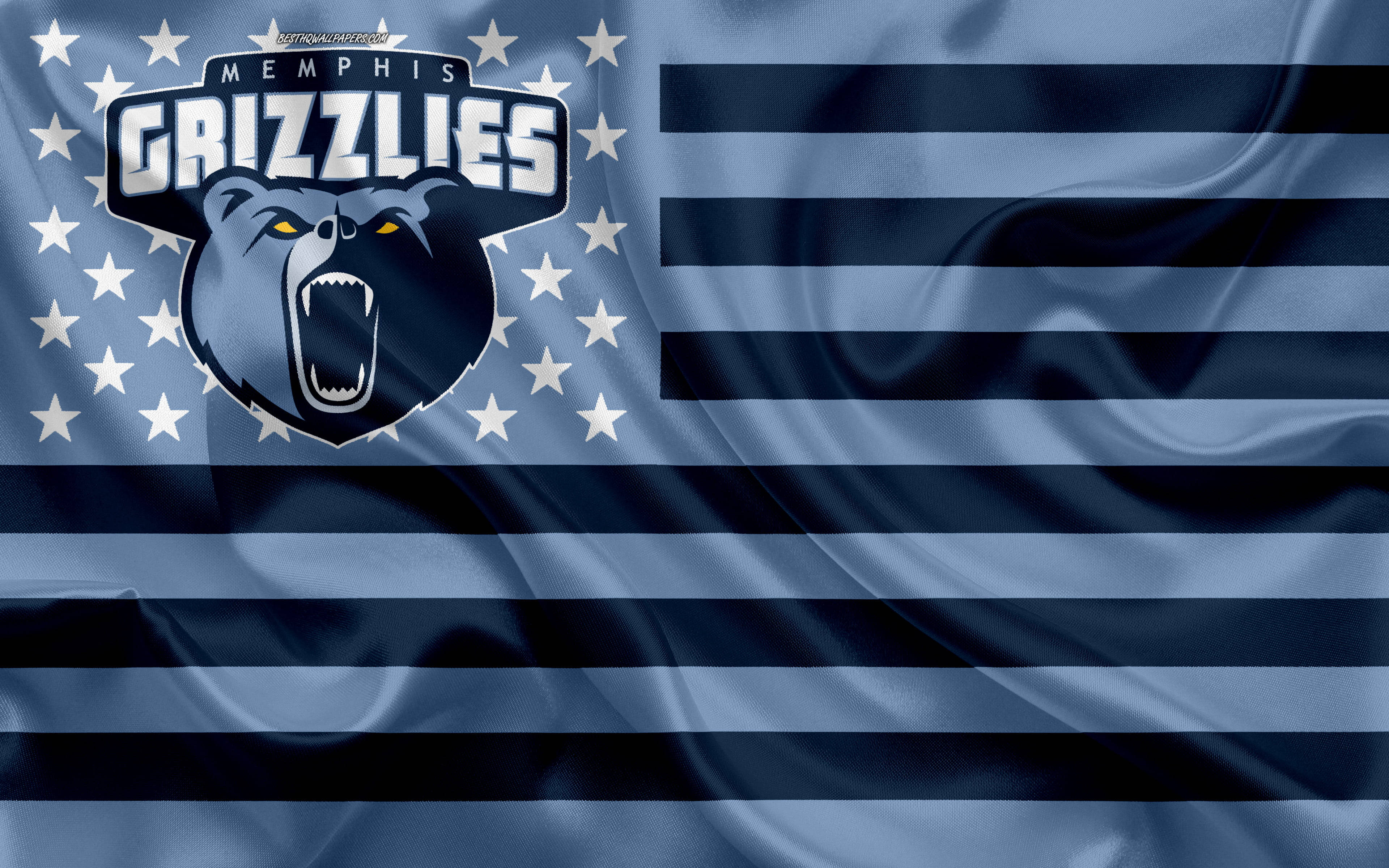 Nba Banner Memphis Grizzlies Logo Wallpaper