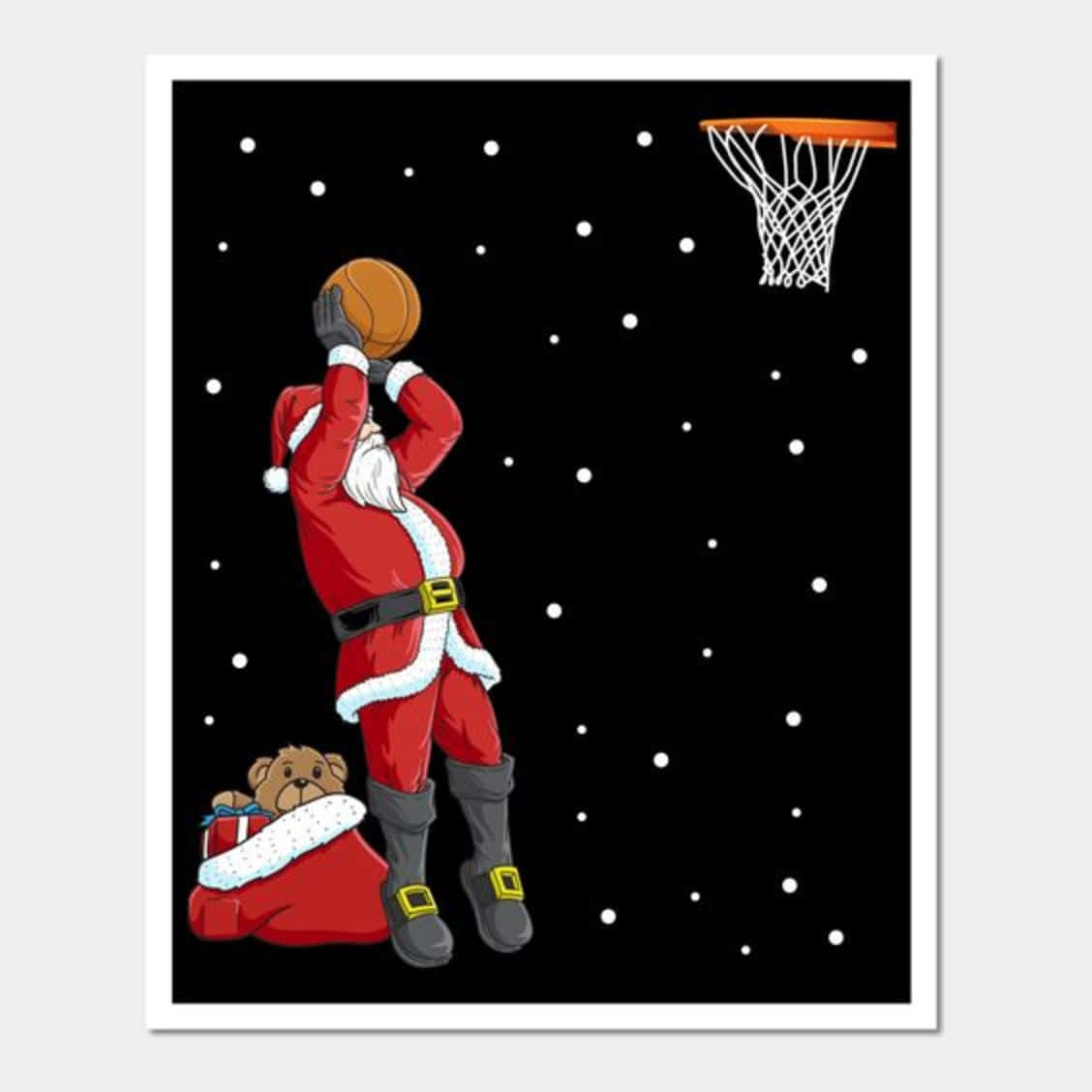 NBA fejrer julen i stil Wallpaper