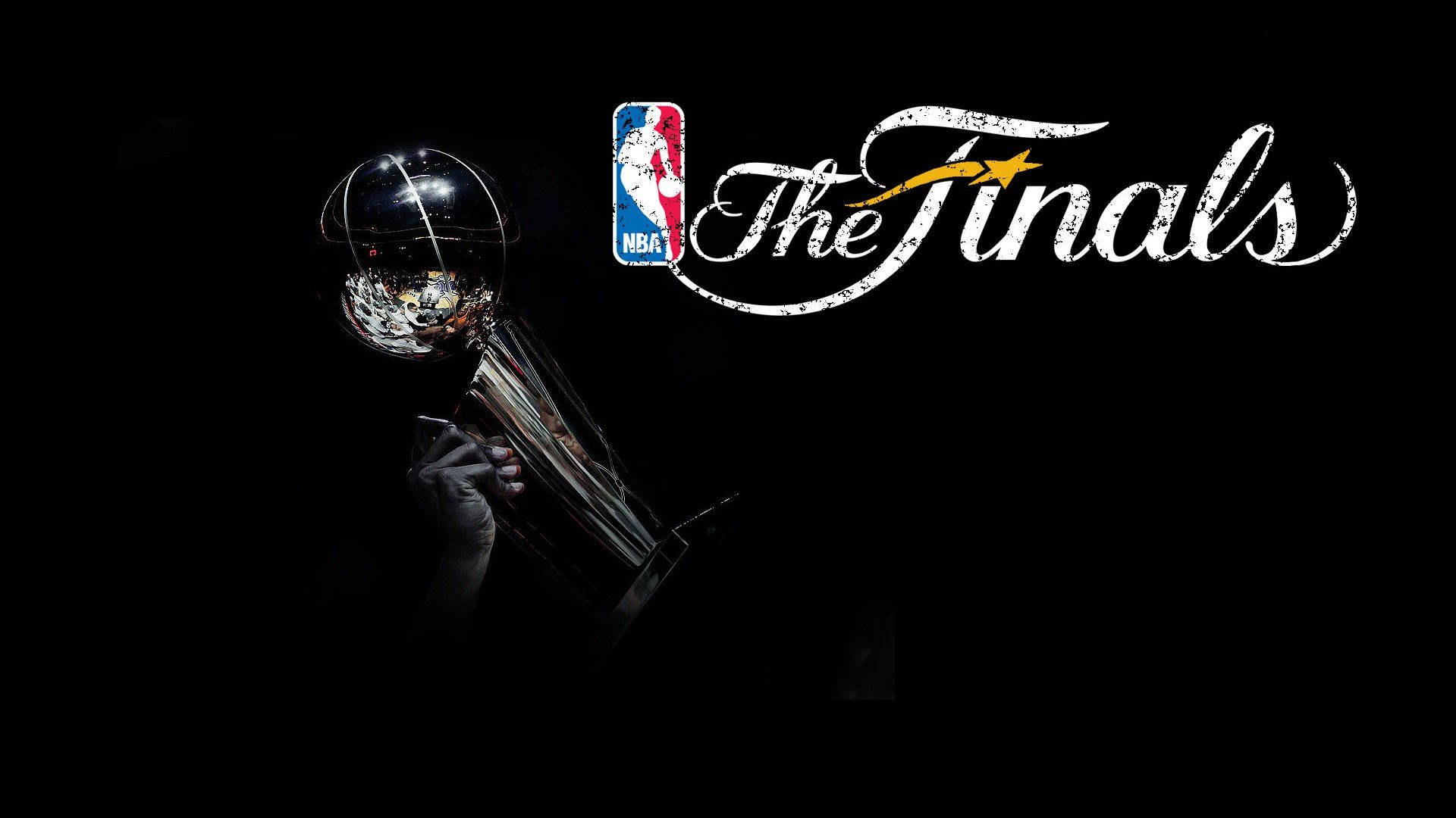 NBA Finals Gothic Championship Award Wallpaper