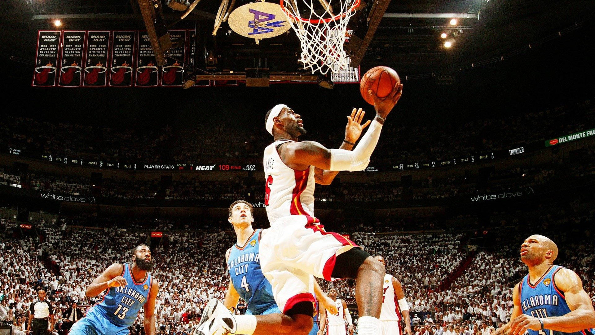 NBA Finals Lebron In Action Wallpaper