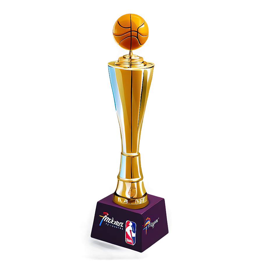 Nba Finals Trophy Reflection Png Nej PNG