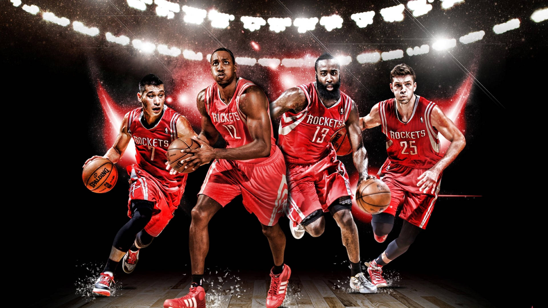 NBA Houston Rockets Players Wallpaper