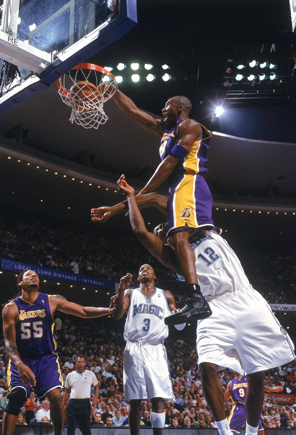 Nbaiphone Kobe Bryant Dunk Över Dwight Howard. (note: This Sentence Is Grammatically Correct, But It May Not Be The Most Idiomatic Way To Phrase It. A More Natural-sounding Sentence Might Be 