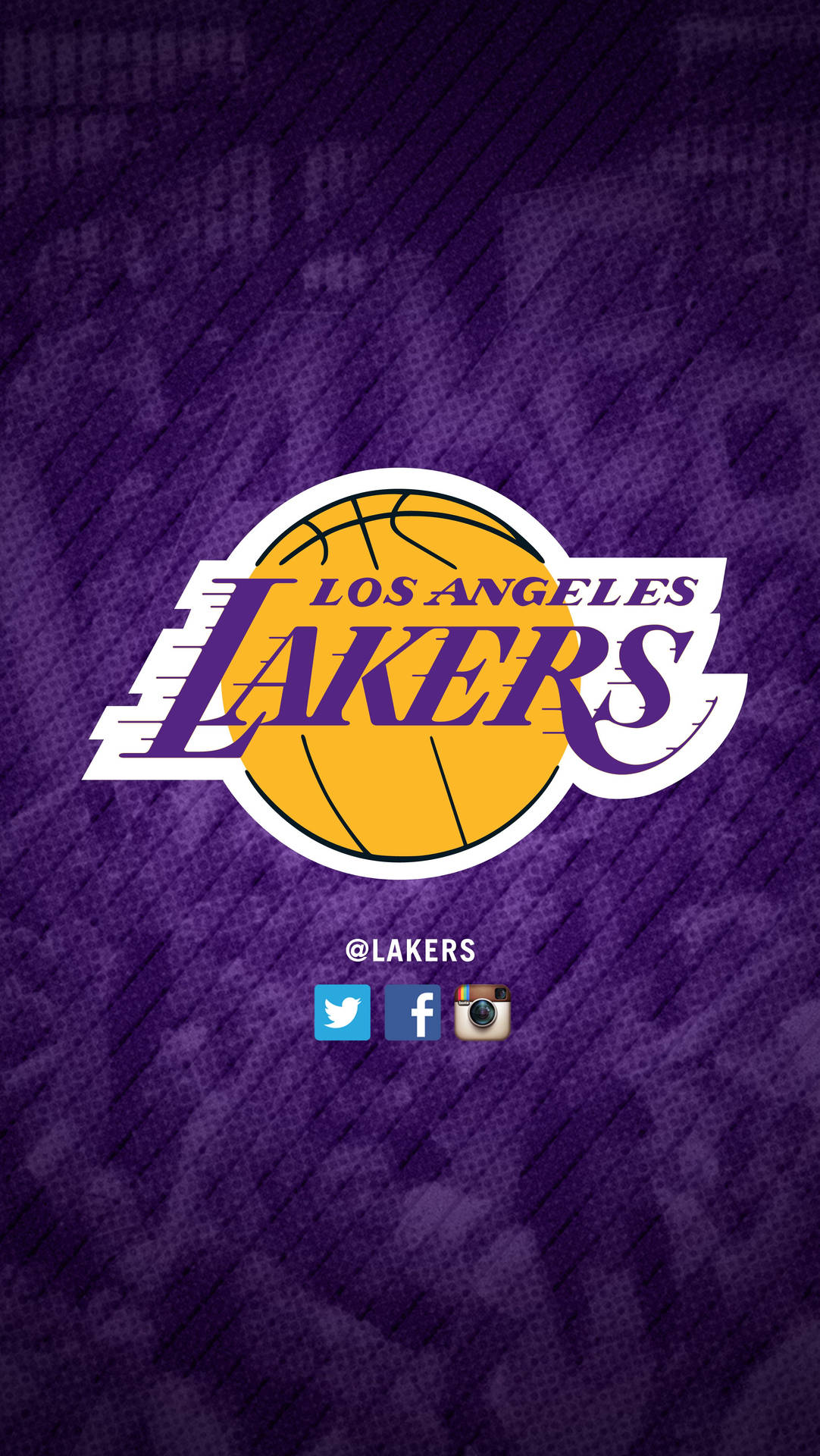 Papelde Parede Do Iphone Da Nba Do Los Angeles Lakers. Papel de Parede