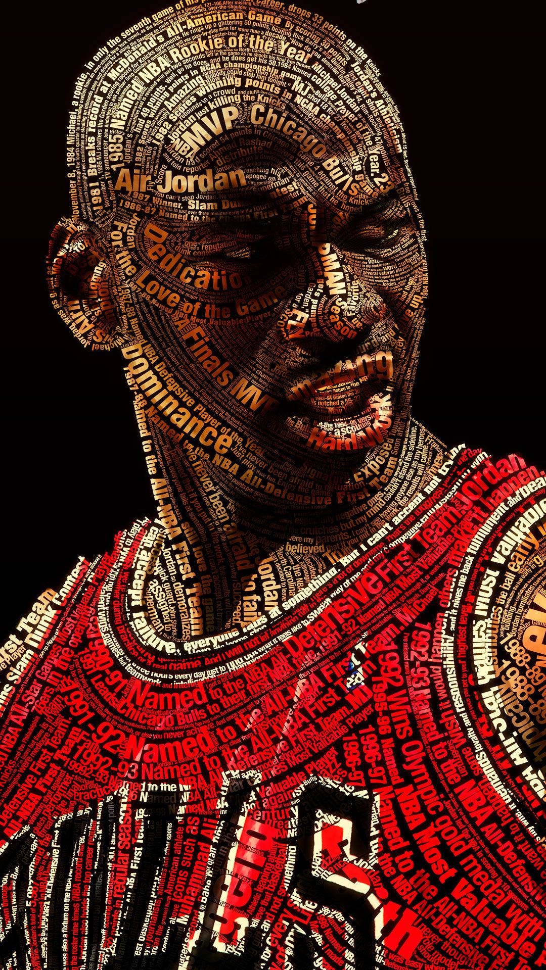 Nba Iphone Michael Jordan Chicago Bulls Artwork Portrait Picture