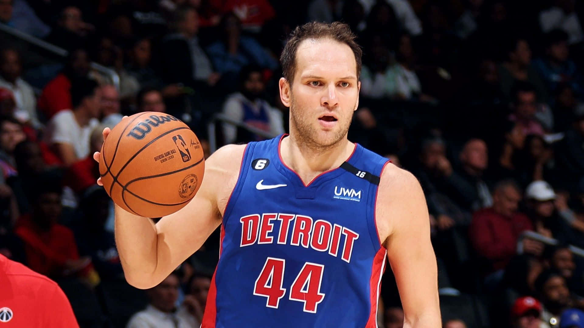 NBA ligaen Detroit Pistons Bojan Bogdanovic tapet Wallpaper