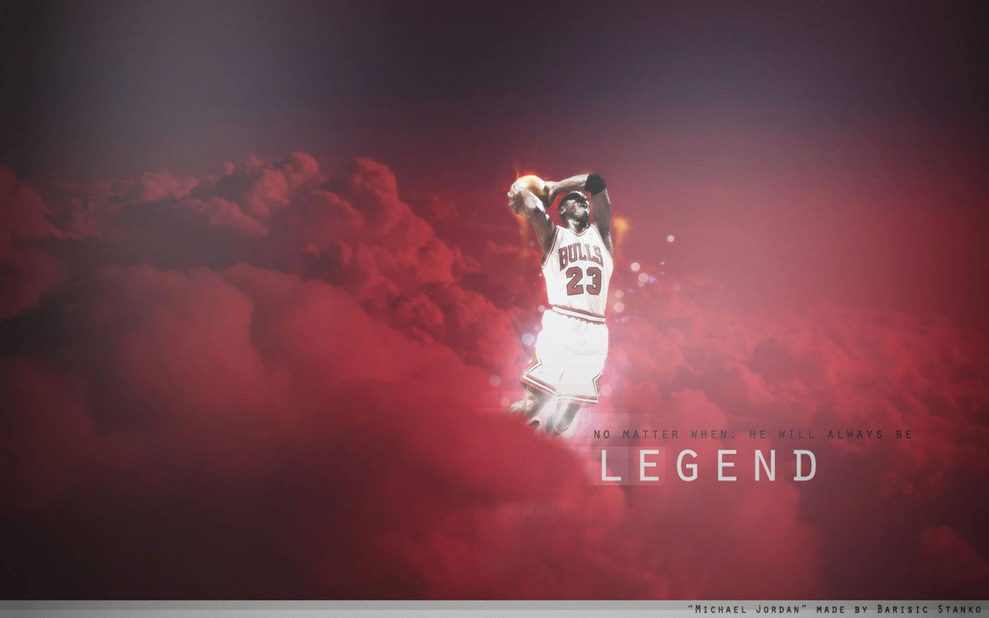 Basketball Legend Michael Jordan Wallpaper