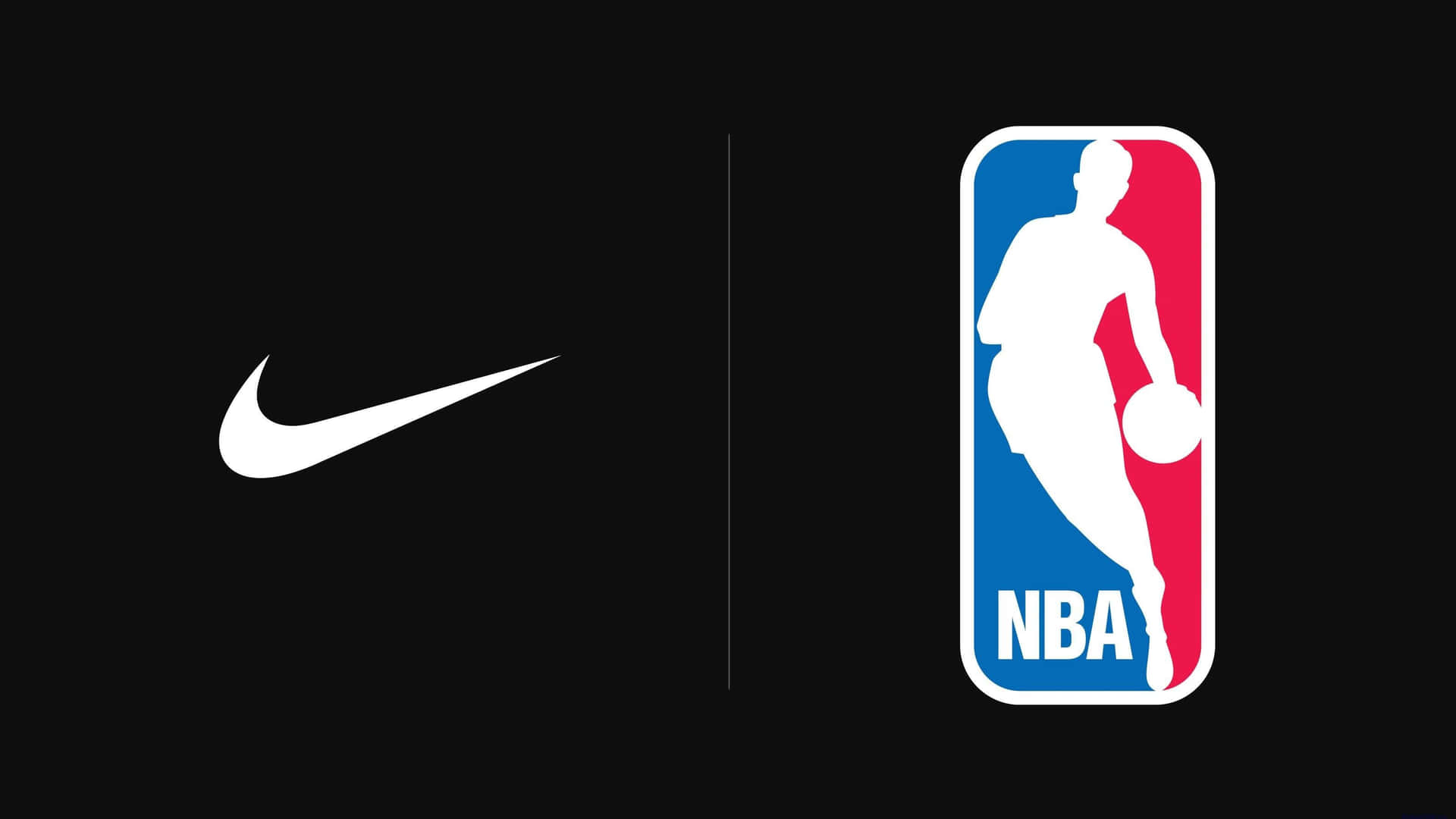 Det Officielle Logo for National Basketball Association Wallpaper
