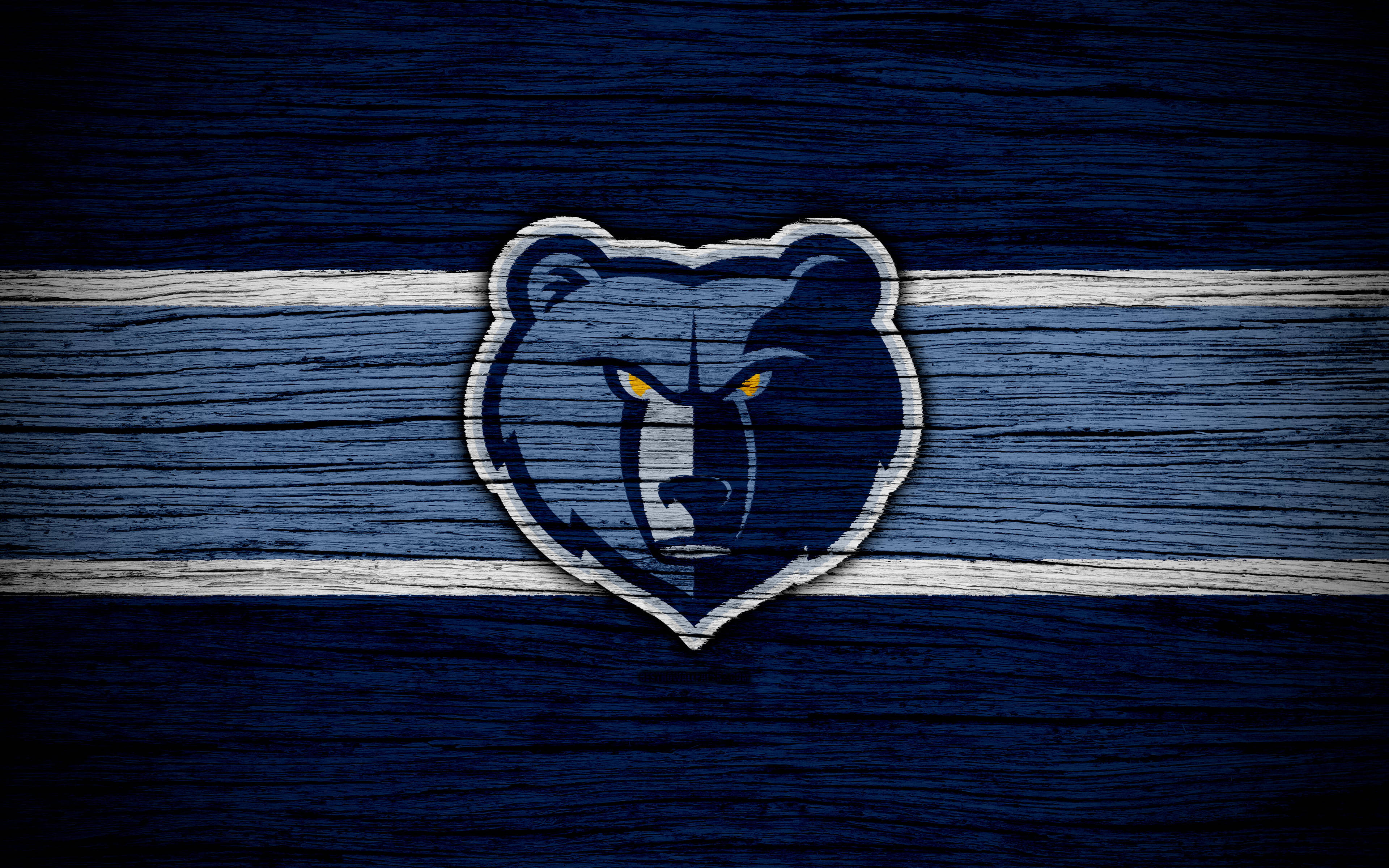 Nba Memphis Grizzlies Logo Official Banner Background