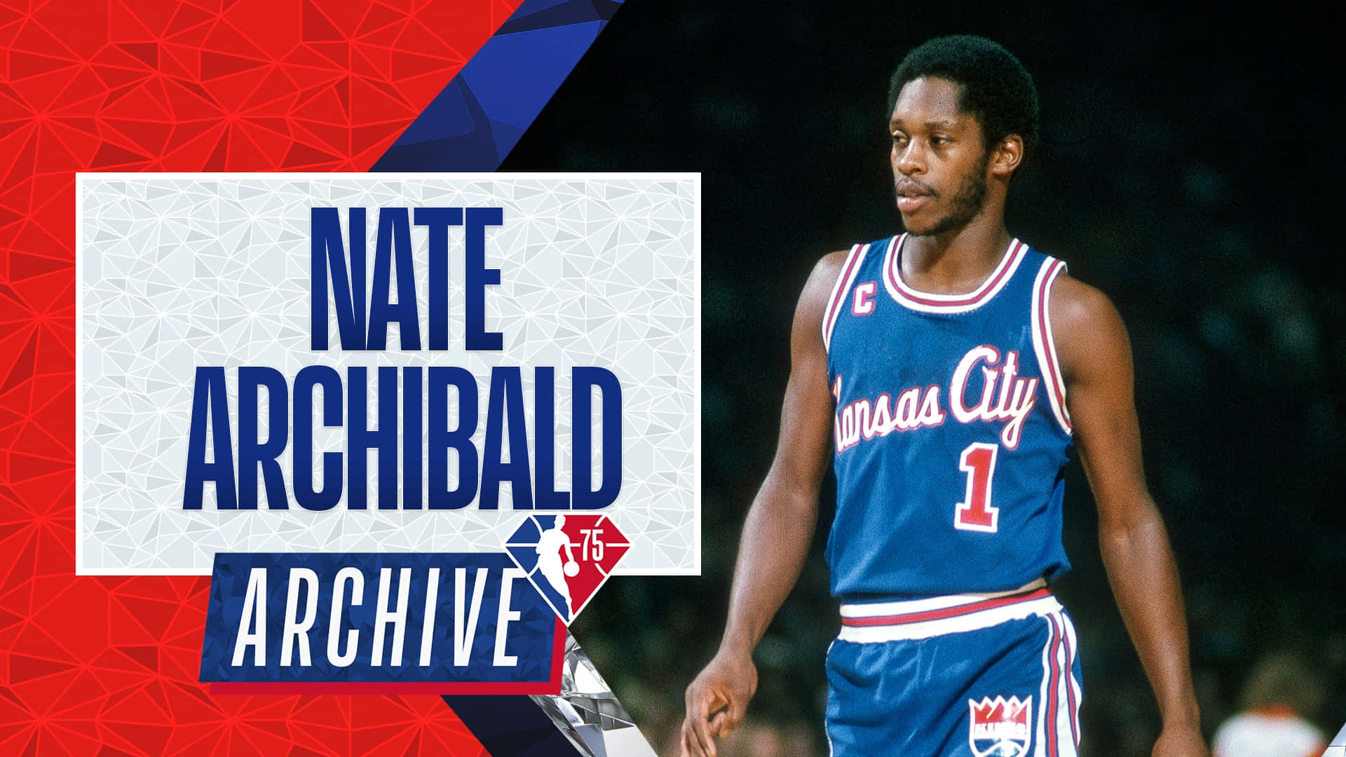 NBA Nate Archibald Arcive Poster Wallpaper
