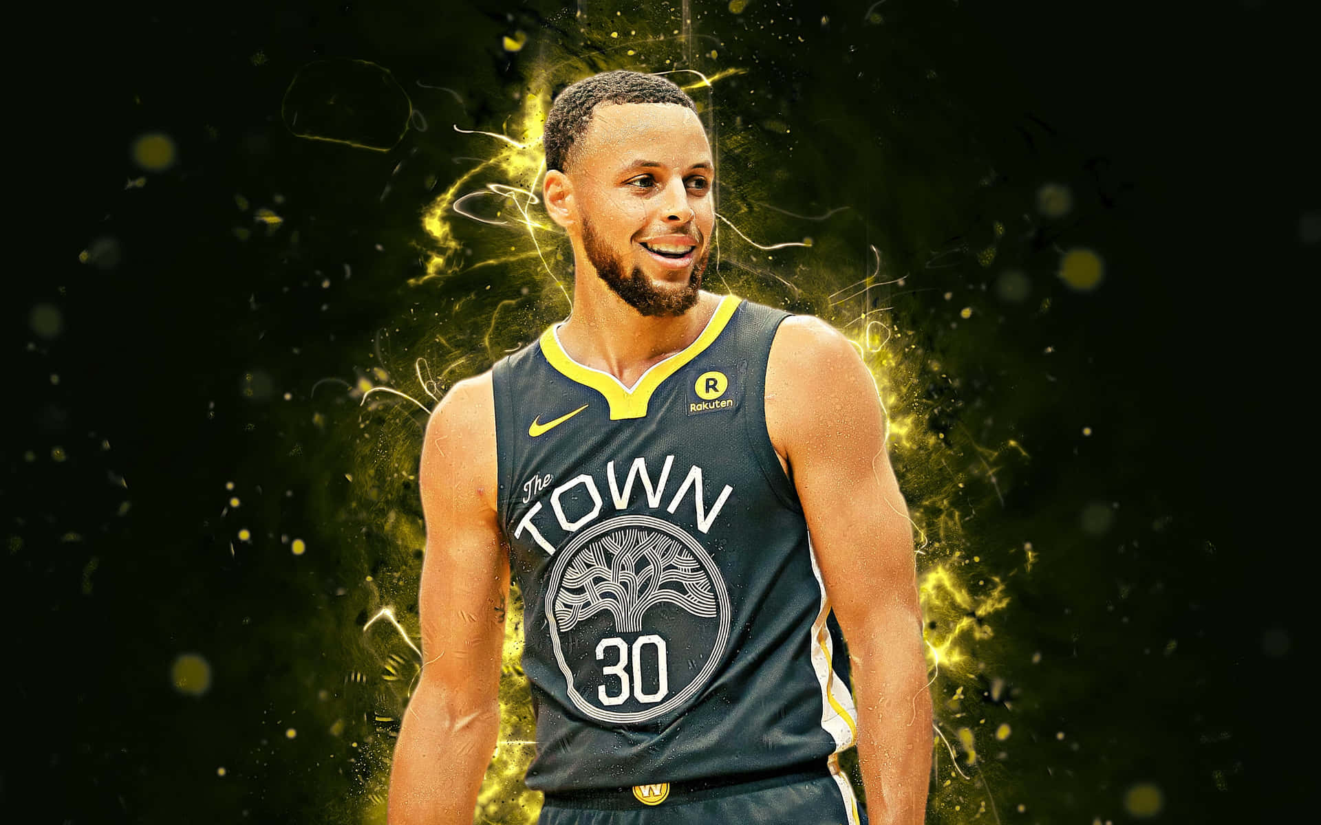 NBA All-Star Stephen Curry In All His Glory