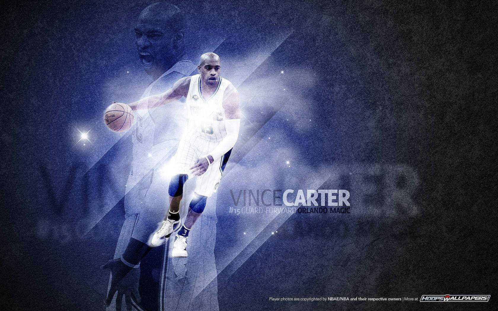 NBA Player VInce Carter Wallpaper