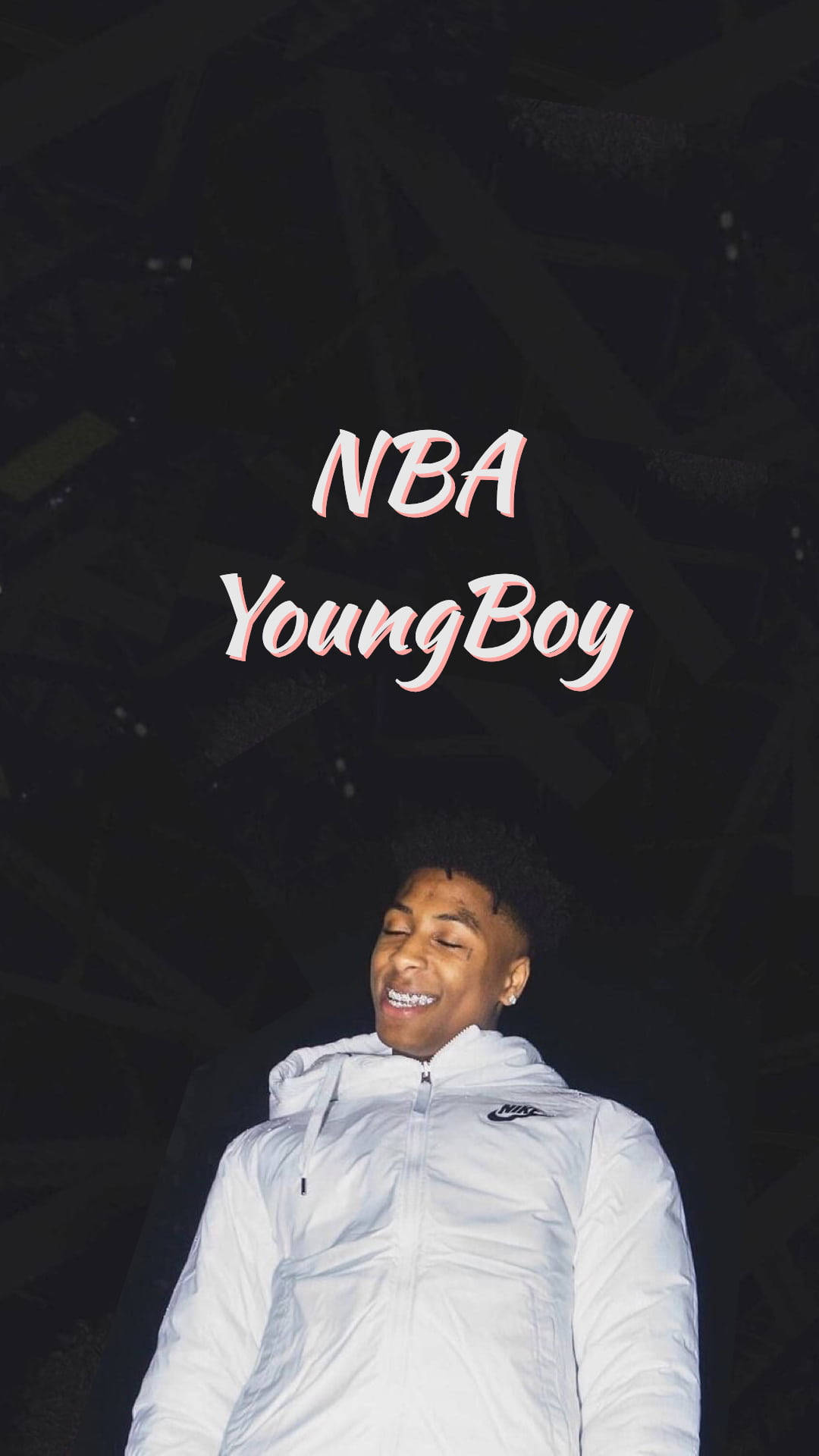 Nba Youngboy Logo Display Wallpaper